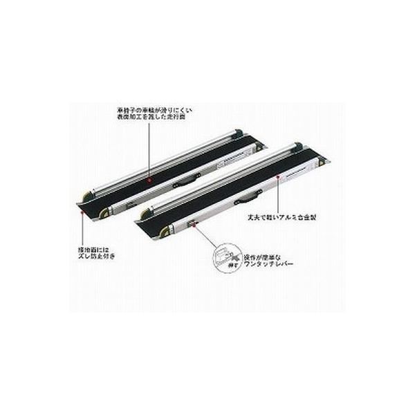 リッチェル　ワンタッチスロープ　車椅子用 楽天市場】リッチェル 車椅子用段差解消 「ワンタッチスロープ