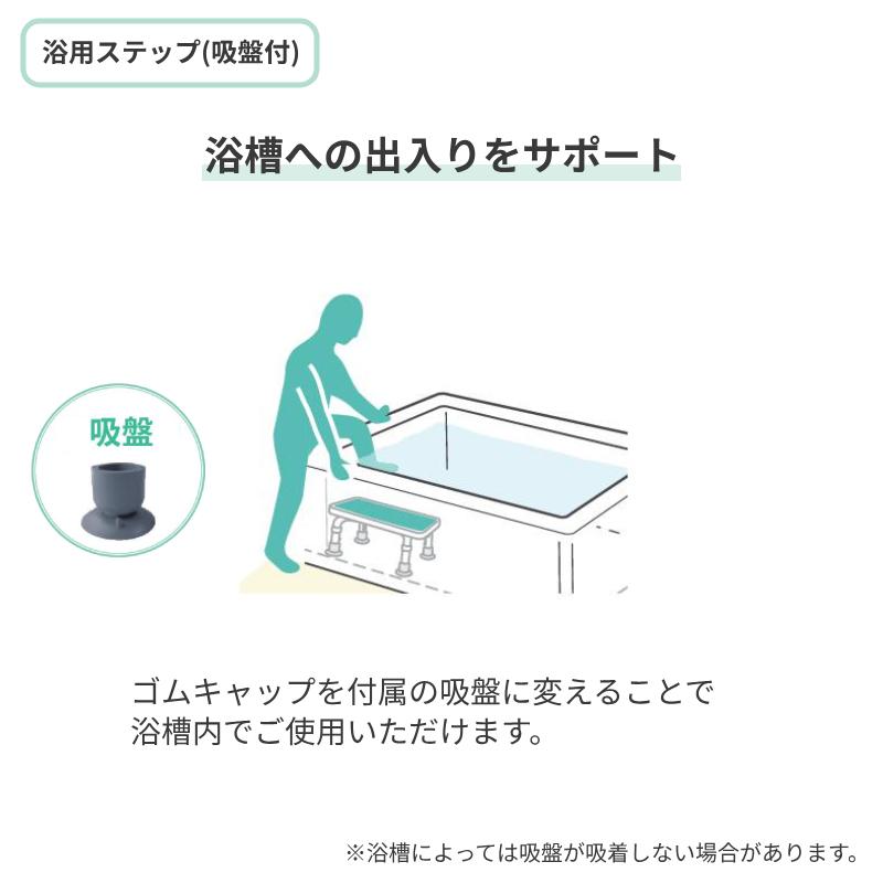 浴槽台 浴槽 風呂椅子 半身浴 踏み台 ステップ台 介護 敬老の日 島製作所 浴用ステップ (吸盤付)  7910 浴槽用イス 介護 用 踏み台 |  | 04