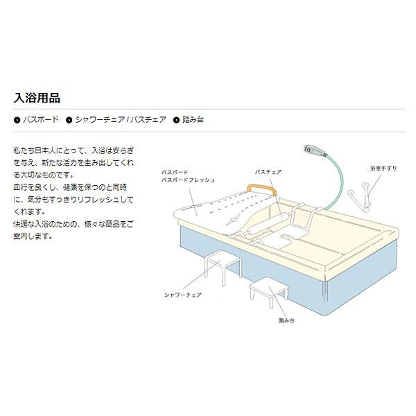 相模ゴム工業 バスボードBタイプ手すり付 （入浴用ボード ）介護用品 バスボードBタイプ_大（73cm）_RB1016_てすりなし 介護宅配便