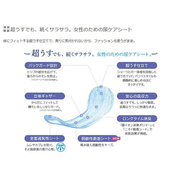 インナーシート120 IS120C→IS120D 16枚 王子ネピア  (尿ケアシート 女性用) 介護用品 |  | 01