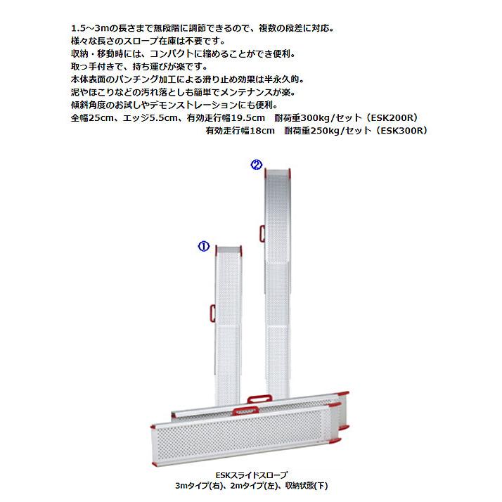 イーストアイ (法人様限定商品)（代引き不可）車椅子用スロープ ESK