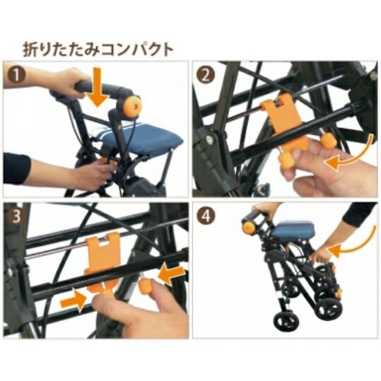 Tacaof シルバーカー コンパクト おしゃれテイコブナノンDX CPS02 幸和