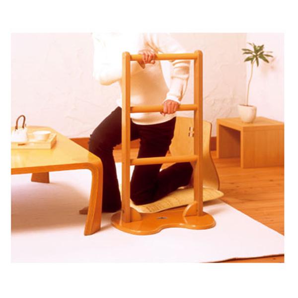 代引き不可) どこでも手すりB 300391 キンタロー ライトブラウン (室内