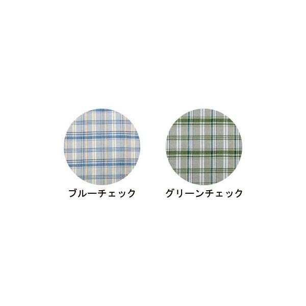 介護用パジャマ マンラク1型ねまき 夏用 1201 LL 萬楽 (タッチホック つなぎ服 上下続き服 いたずら防止ホック付） 介護用品_1