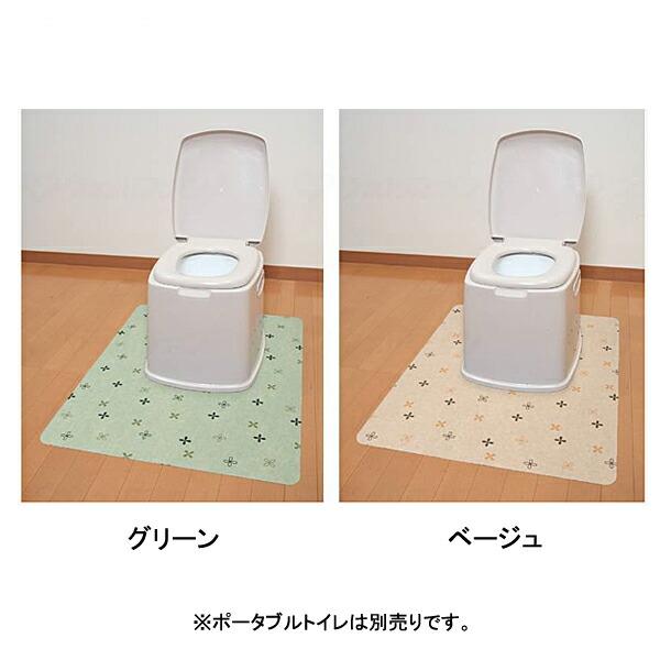 ポータブルトイレマット KC-28　KC-29 サンコー (介護 トイレ マット 消臭) 介護用品 |  | 02