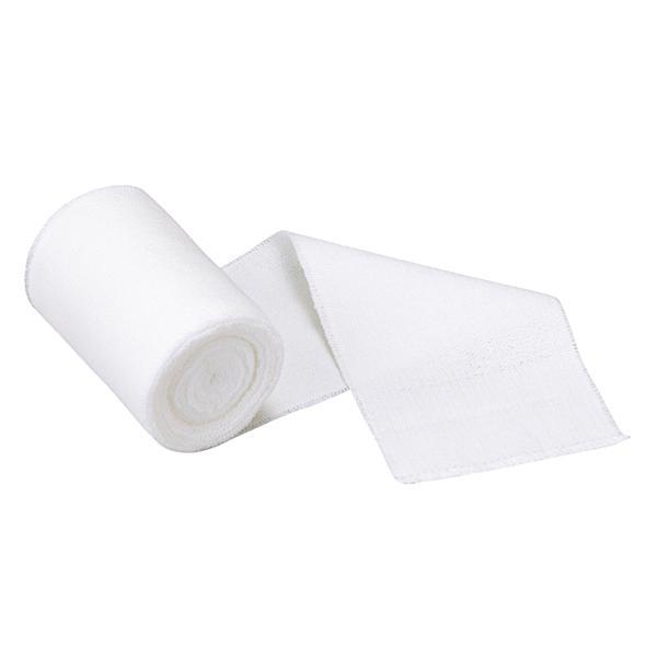 エラスコット 4号 6巻 11623  10.0cm×4.5m アルケア (弾力包帯 綿100％) 介護用品 | ALCARE | 01