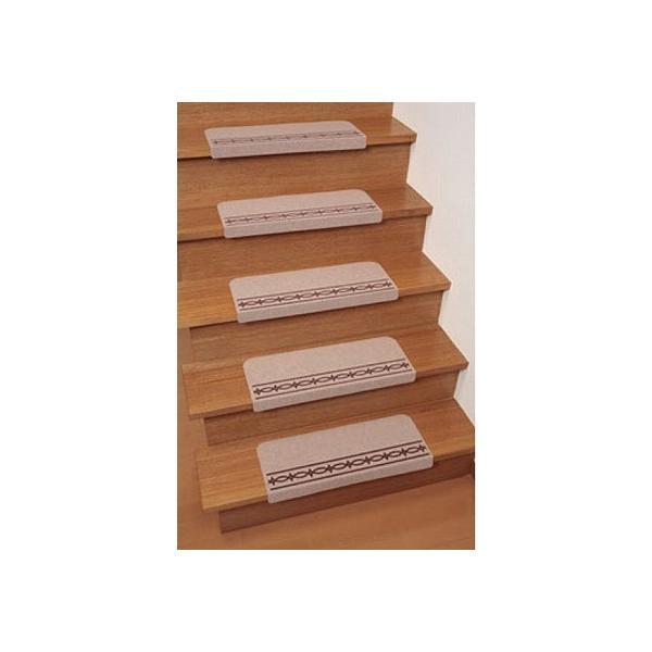 コーナー付階段マット スベリ止め付（15枚入） KA-41 KA-42 サンコー(滑り止めマット 滑り止め 階段 階段マット) 介護用品 | THANKO | 04