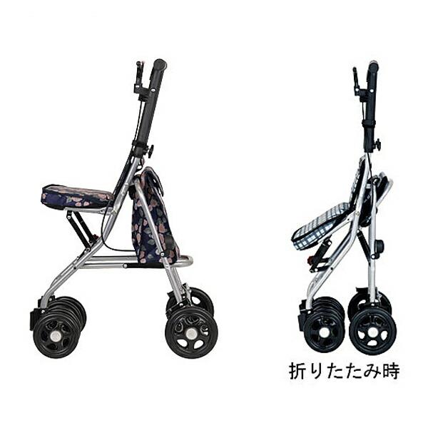 シルバーカー コンパクト おしゃれシプール SICP02 幸和製作所 【母の日】(手押し車   おしゃれ  折りたたみ 介護 シルバー カー | 幸和製作所 | 05