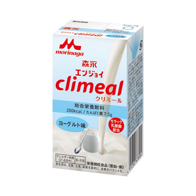 介護食 水分補給 エンジョイクリミール ヨーグルト味 125mL 0650480 森永乳業クリニコ 介護用品 | 森永乳業
