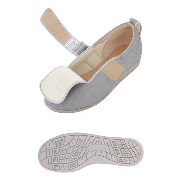 片足販売 介護シューズ おしゃれ メンズ レディース 徳武産業 ダブルマジックIII 11E 7038 片足販売 (介護靴 室内履き あゆみシューズ リハビリ) 介護用品 |  | 02