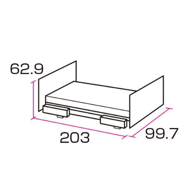 (代引き不可・個人宅限定) パラマウントベッド レント 1モーター (背タイプ) 91cm幅 レギュラー KQ-68131 KQ-68132 KQ-68133