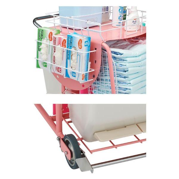 【新品同様 / 希少】 (代引き不可) ハビナース ラッピーカート3 25633 ピジョンタヒラ (おむつ カート コンパクト) 介護用品 【VQL1802659373】(63348円)