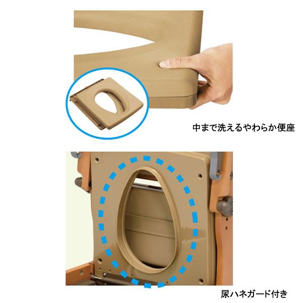 ウチヱ (法人様限定 代引き不可) さわやかチェアPTN 8261 標準便座