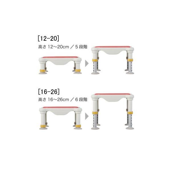浴槽台 浴槽 風呂椅子 半身浴 踏み台 ステップ台 介護 敬老の日 アロン化成 安寿 軽量浴槽台 “あしぴた”すべり止めシートタイプ ジャスト 16- | アロン化成 | 05