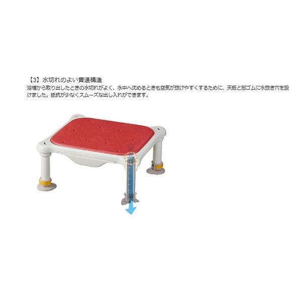 浴槽台 浴槽 風呂椅子 半身浴 踏み台 ステップ台 介護 敬老の日 アロン化成 安寿 軽量浴槽台 “あしぴた”ソフトクッションタイプ ジャスト 12- | アロン化成 | 03