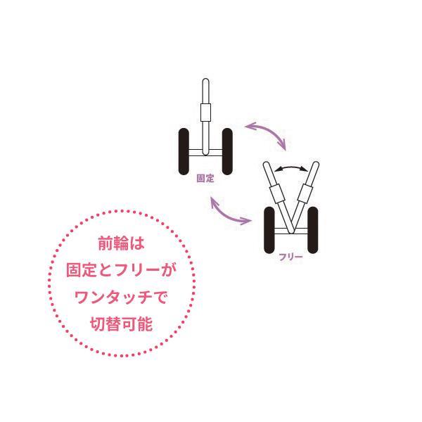 杖 ステッキ シンプル 軽量 車輪付き ハンドレールステッキII ブラック WB5135 フジホーム 介護用品 | フジホーム | 01