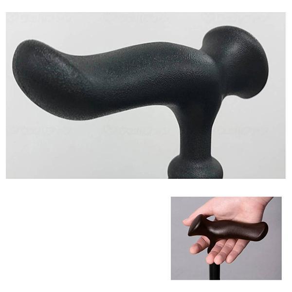 杖 ステッキ おしゃれ 男性 女性 長身 スリムネック 握りやすい かるがも E22 伸縮 フジホーム 介護用品 | フジホーム | 02