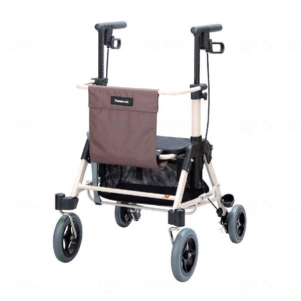 シルバーカー コンパクト 座れる くらしサポート歩行車スムーディ 買物用 カウサポ PN-L70101 パナソニック エイジフリー 介護用品 | Panasonic