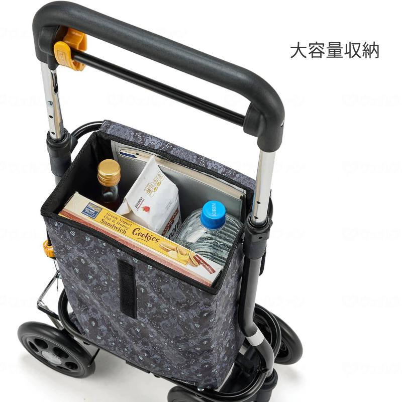 横押しカート サポキャリーボックス マキテック 右手専用 キャリーバッグ ウォーキングカート ウォーキングキャリー 介護用品 | マキテック | 03