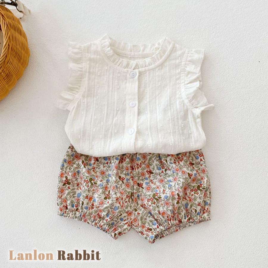 21新発 ベビー服 子供服 ブラウス ショートパンツ ブルマ セット セットアップ ロンパース レース ノースリーブ 0歳 1歳 2歳 女の子 海外子供服 プレゼント Babylonrooftop Com Au