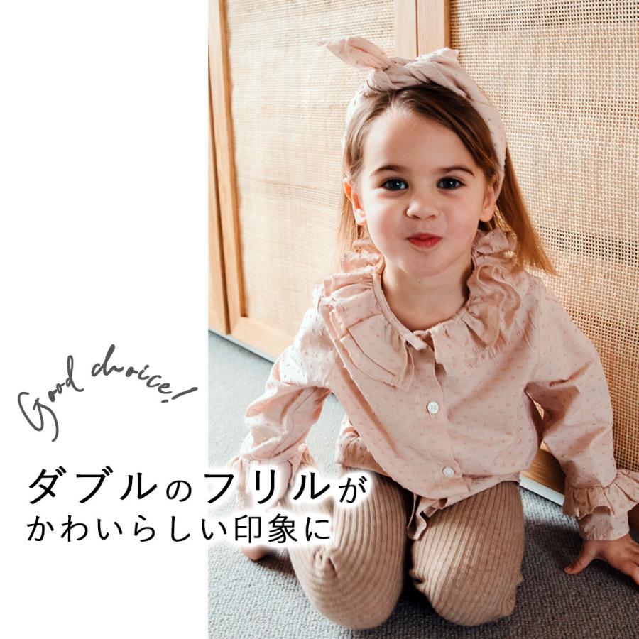 ブラウス シャツ スイスドット ピンク コットン 女の子 秋冬 長袖 ベビー キッズ ギフト 出産祝い 海外 人気 ブランド フランス Marsou ベビー服 子供服 80 90 Marsoutopsaw01 Lanlon Rabbit 通販 Yahoo ショッピング