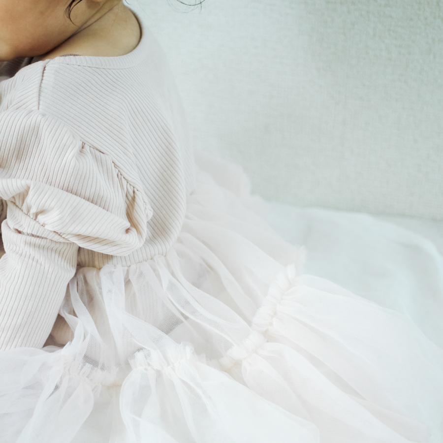 ベビー服 ロンパース カバーオール チュール付き チュール リブ素材 誕生日 記念日 ハーフバースデー ベビー 赤ちゃん 韓国子供服 プレゼント 70 80 0歳 1歳 R Rompers Tullerib Lanlon Rabbit 通販 Yahoo ショッピング