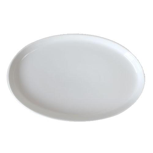 プラター プラット ホワイト 楕円皿（32cm） 国産 食器 食洗機対応 レンジ対応 美濃焼｜ekisaito