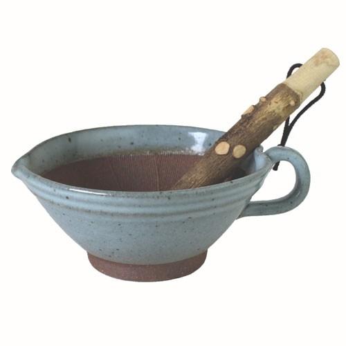 すり鉢 大 均窯 山椒すりこぎ付 小鉢としても E004 4 C きれいな食器のお店 絵器彩陶 通販 Yahoo ショッピング