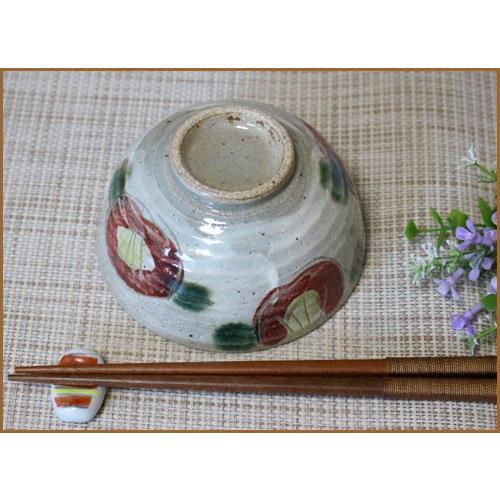 ペア睦 山茶花 夫婦ご飯茶碗 湯呑セット (ギフト用化粧箱入)｜ekisaito｜03