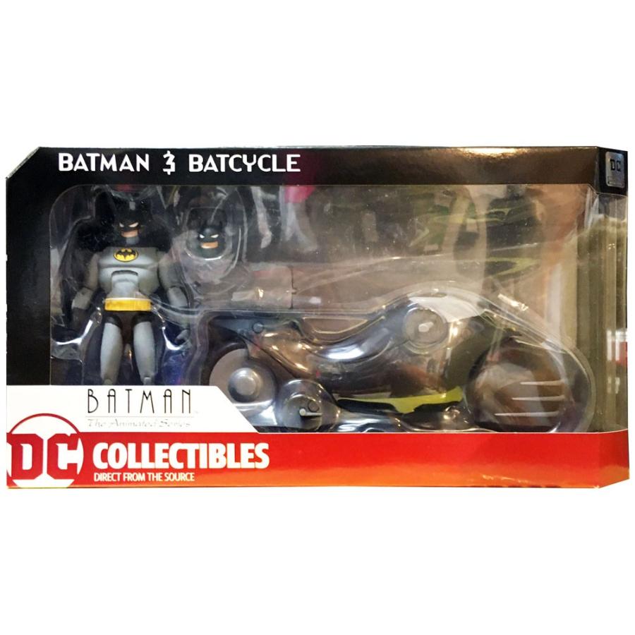 バットマン アニメイテッド 6インチ アクションフィギュア/バットマン with バットサイクル/DCコレクティブルズ  :t-ac-dcc-bas-batcycle-b:T-shirts&Toys えこだの山賊 - 通販 - Yahoo!ショッピング