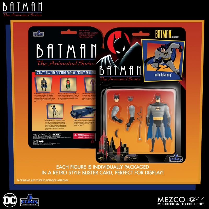 MEZCO 5ポイント/ バットマン アニメイテッド シリーズ: 3.75 MEZCO 5ポイント/ バットマン アニメイテッド シリーズ: 3.75