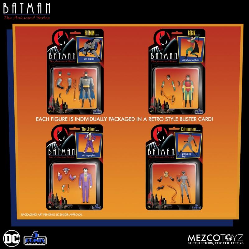 MEZCO 5ポイント/ バットマン アニメイテッド シリーズ: 3.75 MEZCO 5ポイント/ バットマン アニメイテッド シリーズ: 3.75