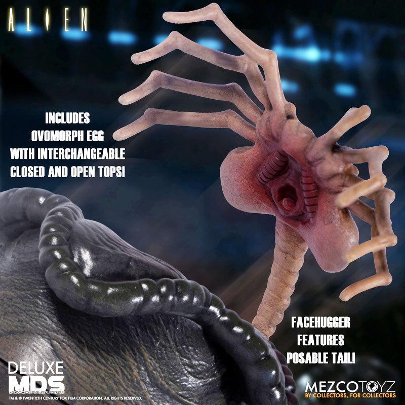 MDS デザイナーシリーズ/ALIEN エイリアン ビッグチャップ DX 6インチ アクションフィギュア/MEZCO メズコ｜ekodanosanzoku｜09