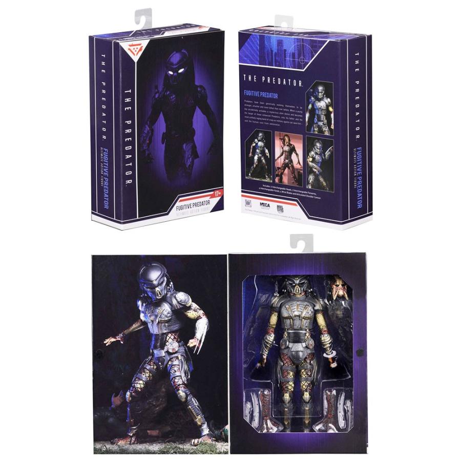 ネカ ザ プレデター フジティブ プレデター アルティメット 7インチ アクションフィギュア 年再販 Neca T Etco Neca Thepredator Fugitive Ag T Shirts Toys えこだの山賊 通販 Yahoo ショッピング