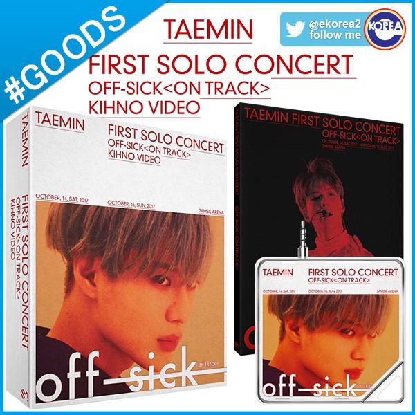 【SHINee TAEMIN 1st SOLO CONCERT OFF-SICK Kihno Video】 シャイニー テミン ソロ コンサート キノビデオ 必ず、韓国チャート反映