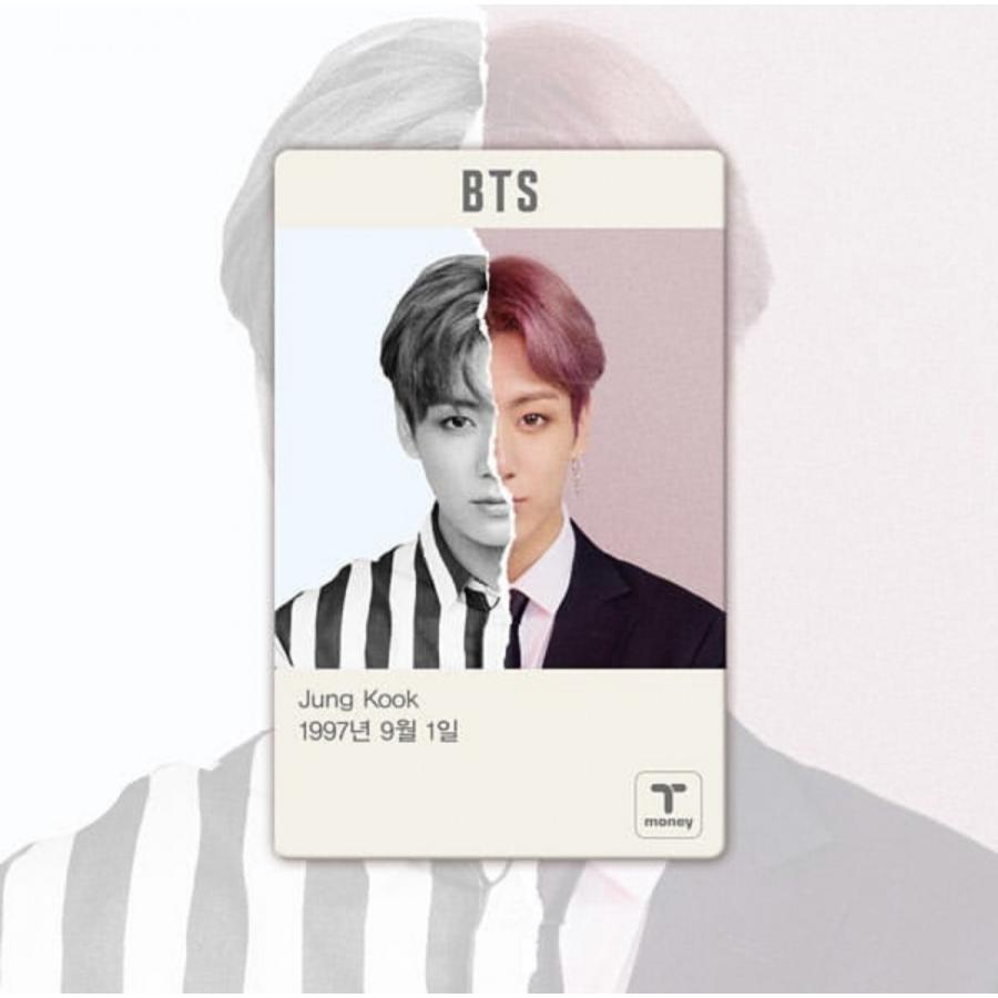 ★セール★【即日発送】【 BTS 防弾少年団 透明 T-money Card 2019 ver. 】  LOVE YOUR SELF 結 バンタン 韓国 交通カード　公式商品｜ekorea-y｜02