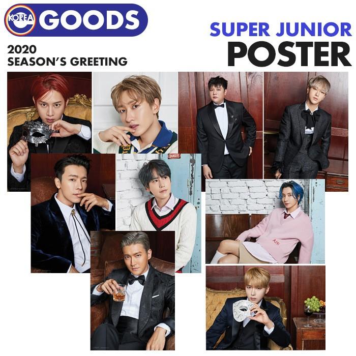 即日発送 Super Junior Season S Greetings Poster スーパージュニア スジュ Sj シーズングリーティング カレンダー ポスター 公式グッズ 0123 2 Ekorea Yahoo ショッピング店 通販 Yahoo ショッピング