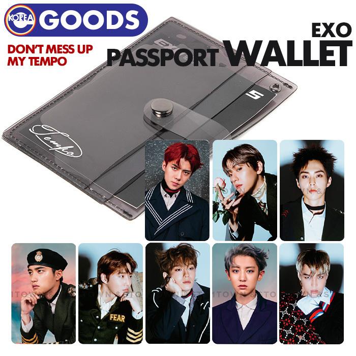 ★セール★【即日発送】【  EXO PASSPORT WALLET / パスポートウォレット  】 DON'T MESS UP MY TEMPO SUM SMTOWN GIFTSHOP 公式グッズ｜ekorea-y