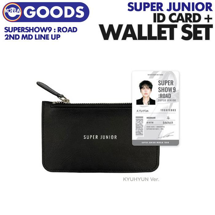 ★セール★【即日発送】【 IDカード ＋ ウォレットセット 】【 Beyond LIVE - SUPER JUNIOR WORLD TOUR SUPER SHOW 9 : ROAD 】公式グッズ｜ekorea-y