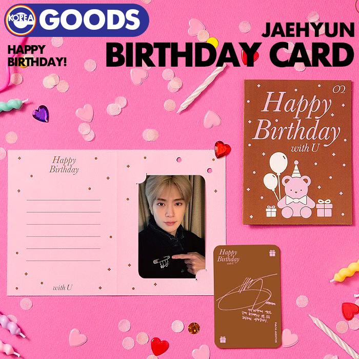 即日】【 NCT127 JAEHYUN / 2023 ARTIST BIRTHDAY CARD 】NCT 