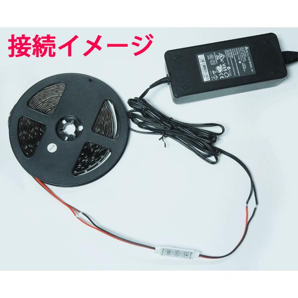 LEDテープライトコントローラ 12V用 単色LEDテープライト用 調光/点滅/オンオフ LEDイルミネーション メール便送料無料 3528-ctrl | ブランド登録なし | 01