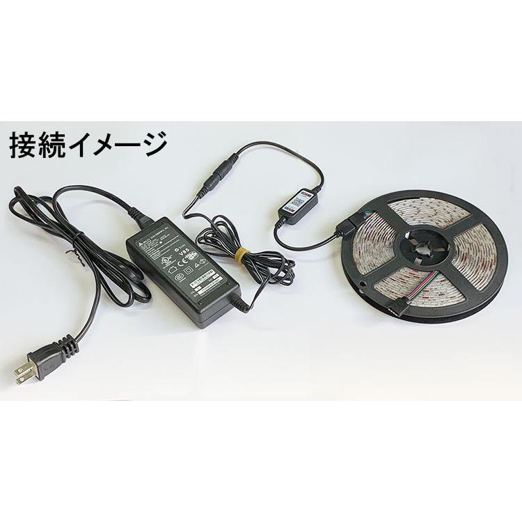 LEDテープライト用 RGB イルミネーションコントローラー スマホ操作 専用アプリ Bluetooth接続 間接照明 12V用 APP-CTRL-12V | ブランド登録なし | 03