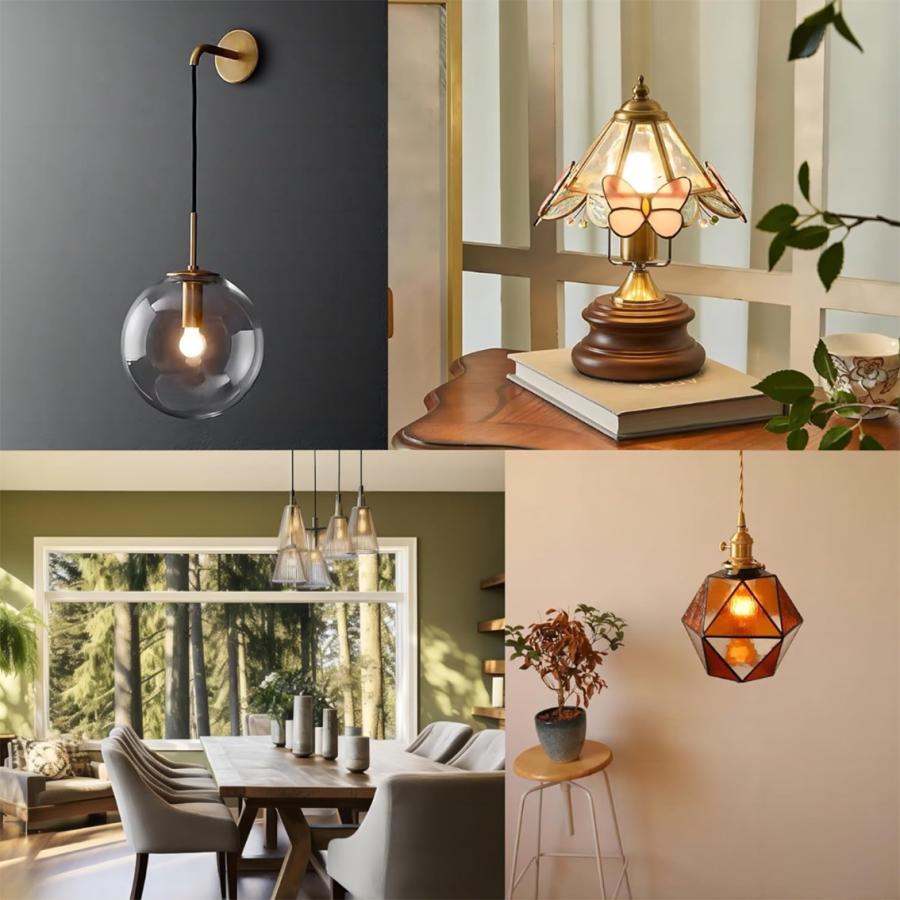 慧光（エコウ） LED電球 E17 ミニクリプトン フィラメント 40W相当 4W