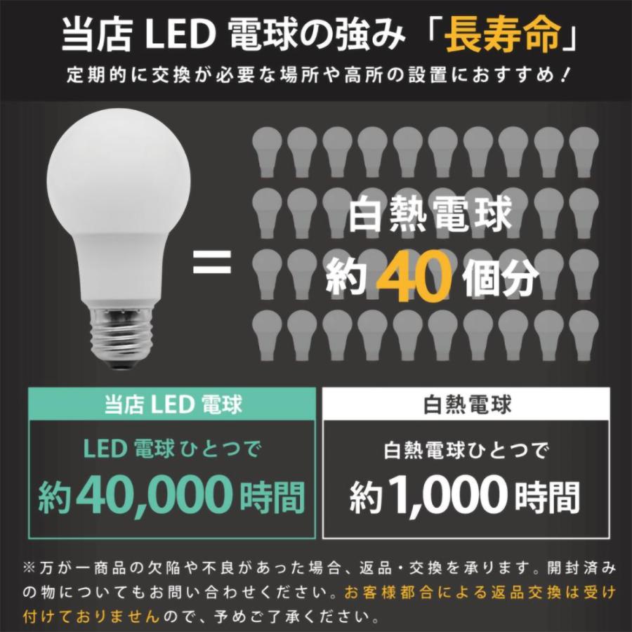 慧光（エコウ） [4個セット]LED電球 E26 40W相当 60W相当 100W相当