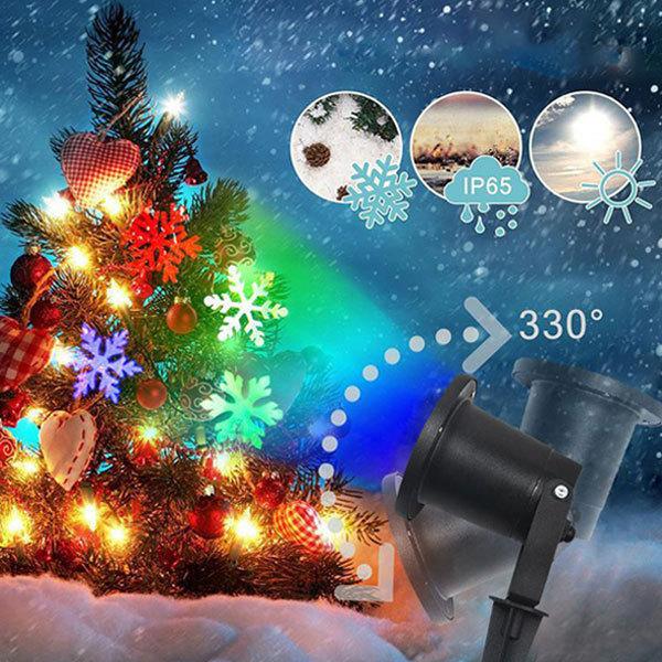 クリスマス プロジェクターライト 動く映像LED投光器 イルミネーション 雪 プロジェクションライト 防水 屋外 投影ランプ ロマンチック 雰囲気作り  GDL-1 :GDL-1:恵光 - 通販 - Yahoo!ショッピング