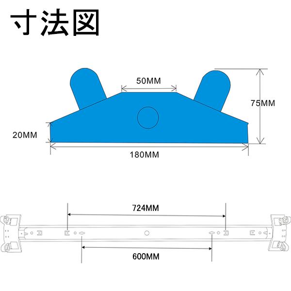 LED蛍光灯2本付 逆富士40W型2灯式 LED蛍光灯器具 LEDベースライト 昼白色 GFJ-120PB-set｜ekou｜03