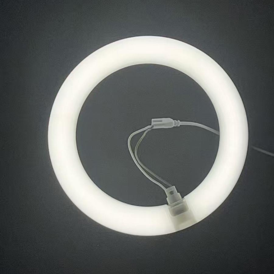 慧光（エコウ） LED蛍光灯 2本セット 丸型 高輝度 20形 昼光色 白色