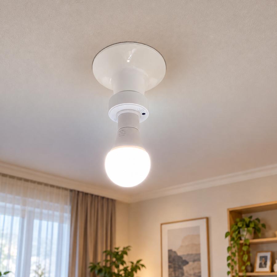 慧光（エコウ） LED電球 E26 単色 三段調色 音声識別 話しを掛けるだけ