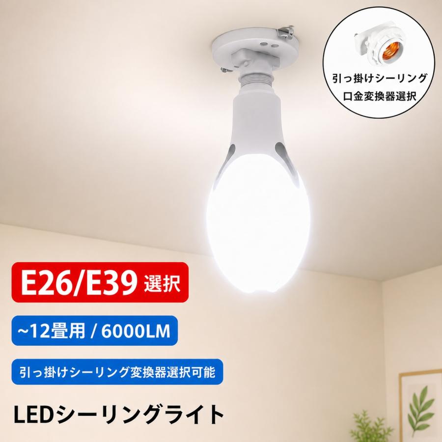 慧光（エコウ） LEDシーリングライト 12畳 LED水銀ランプ型 LED電球