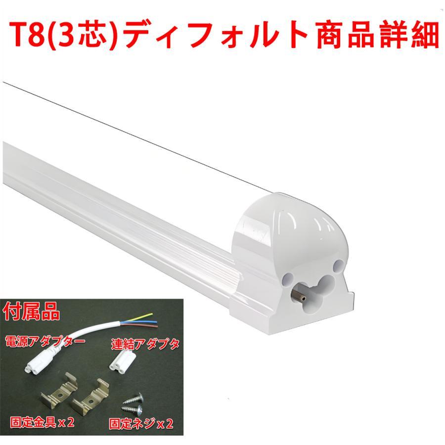 慧光（エコウ） LED蛍光灯 器具一体型 T8 /T5 タイプ選択 20W型 40W型